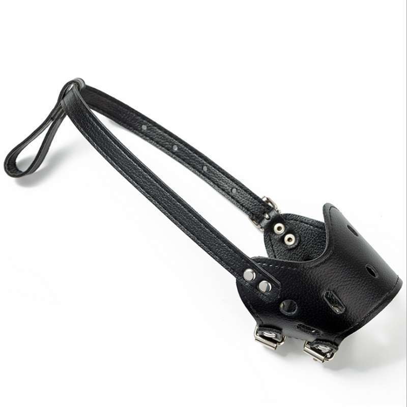 Muselière en Cuir Respirante pour Chien – Sécurité, Confort & Contrôle