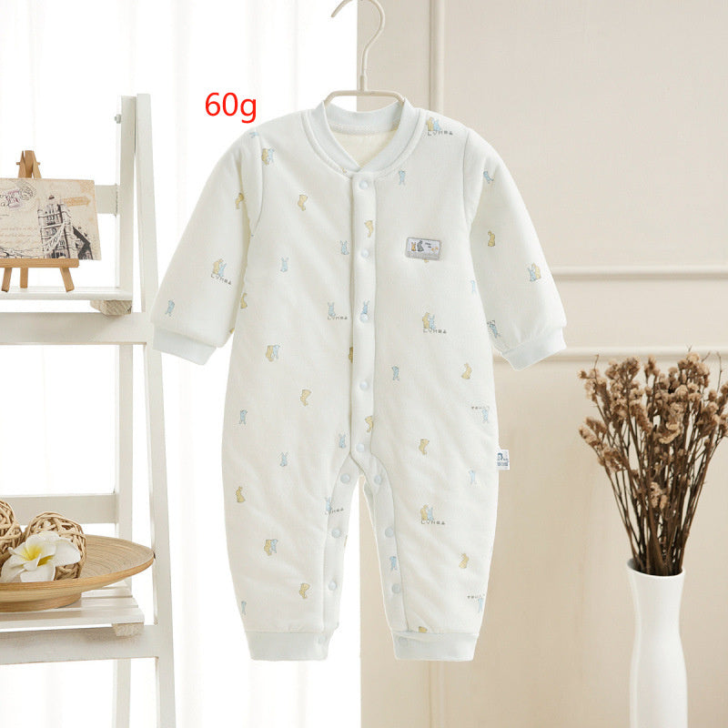 Combinaison Matelassée Bébé Printemps & Automne – Trois Couches Chaudes