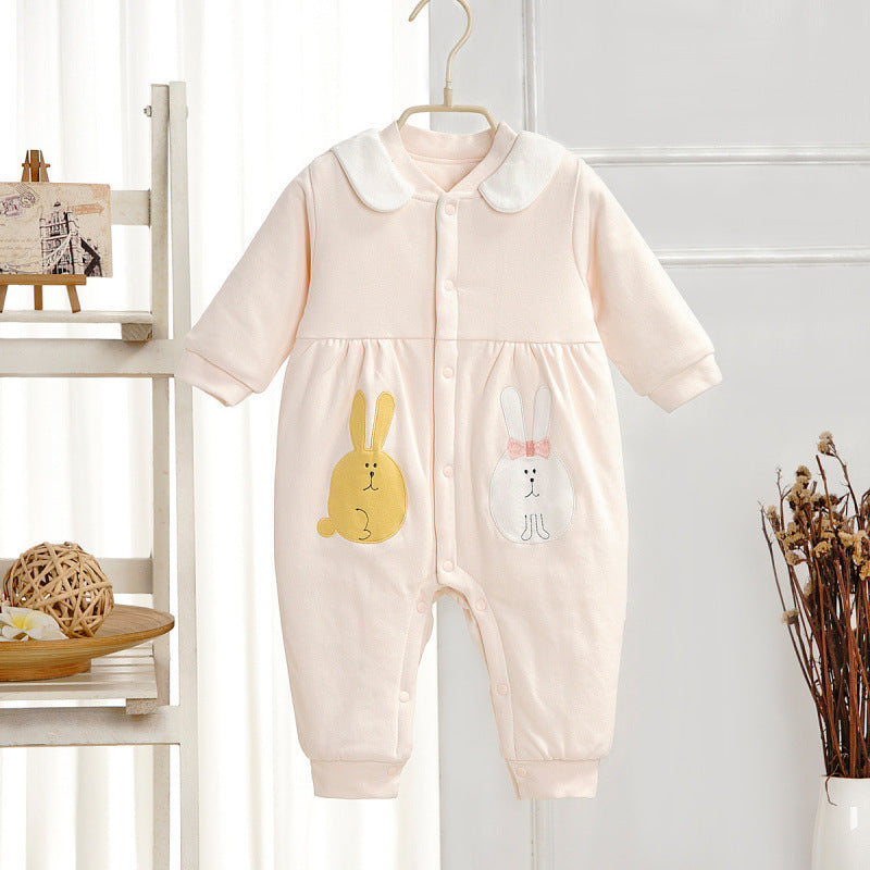 Combinaison Matelassée Bébé Printemps & Automne – Trois Couches Chaudes