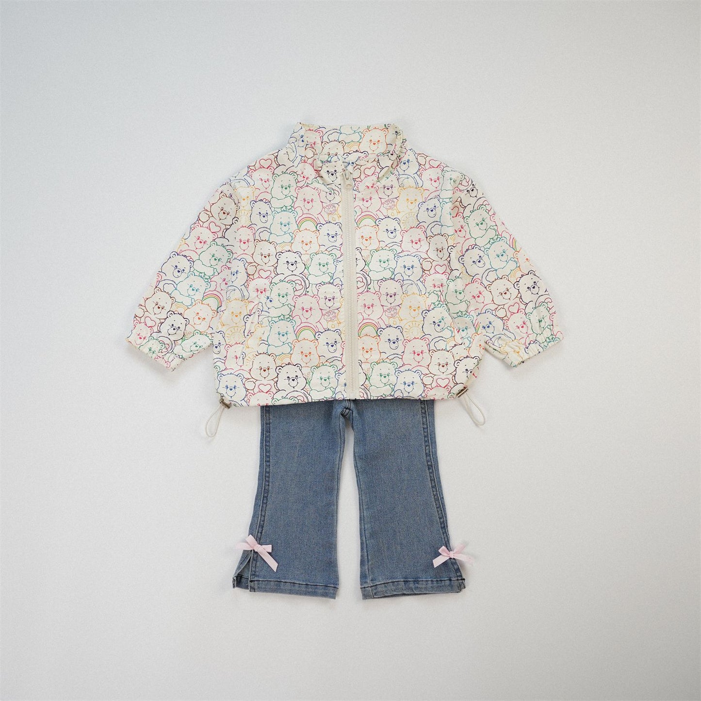 Product Girls Micro-elastic Denim Bell-bottom Pants