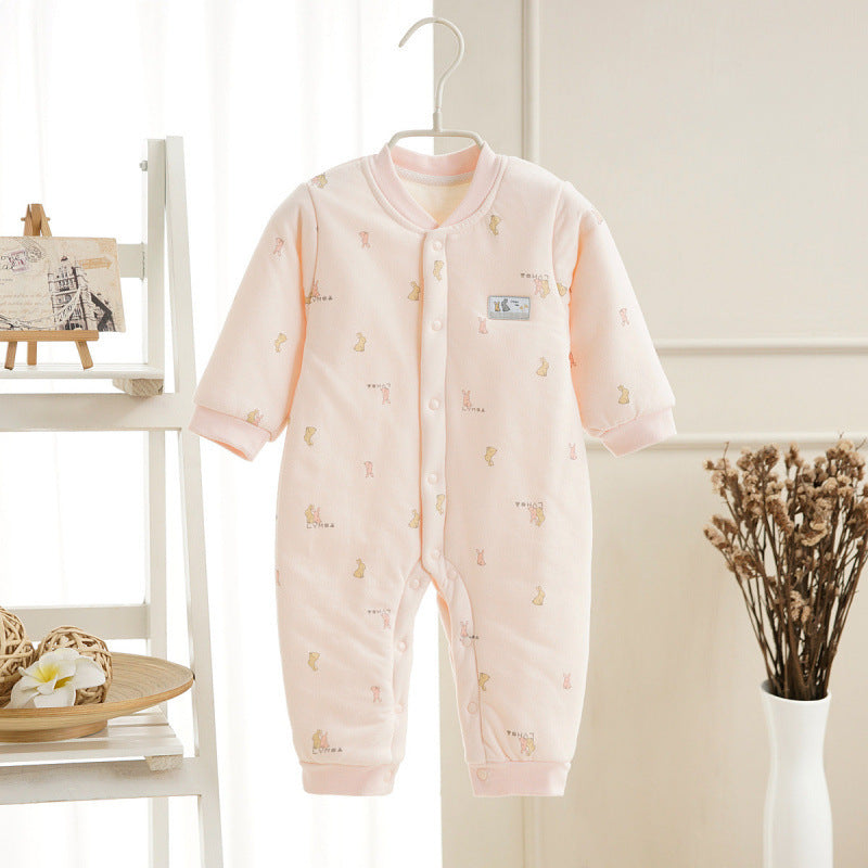 Combinaison Matelassée Bébé Printemps & Automne – Trois Couches Chaudes
