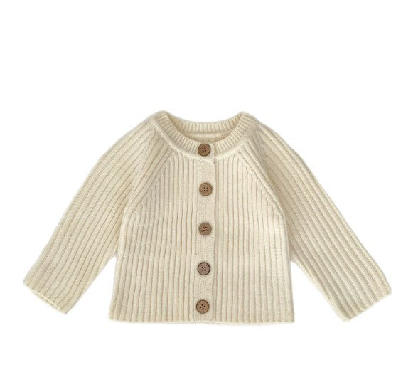 Cardigan Tricot Bébé – Ultra Doux, Chaud & Minimaliste